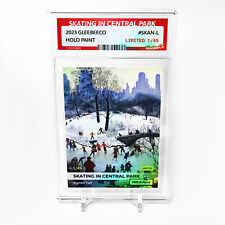 SKATING IN CENTRAL PARK Card 2023 GleeBeeCo Holo Paint #SKAN-L /49 Made picture