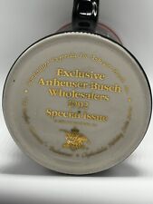 1992 Budweiser RARE Perfect Holiday Stien Exclusive Wholesalers picture