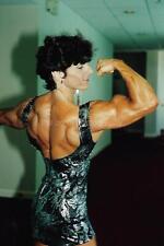 CHRISTA BAUCH 80's 90's Found Photo MUSCLE WOMAN Female Bodybuilder EN 41 46 Z picture