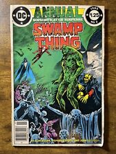 SWAMP THING ANNUAL 2 NEWSSTAND 1ST APP JUSTICE LEAGUE DARK  DC COMICS 1985 picture