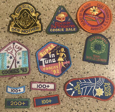 LOT LEADERSHIP GIRL SCOUTS PATCHES DEN MOTHER COOKIE SALE GOING PLACES picture