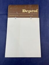 Deprol Antidepressant Medication Ad Notepad Wallace Pharmaceuticals  picture