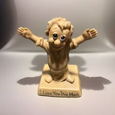 Vintage  Russ Berrie & Co. I Love you this much  figurine. picture