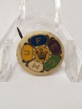 Vintage FECMU Royal Neighbors Of America Pinback Collectable Pin  picture