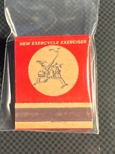 VINTAGE MATCHBOOK - NEW EXERCYCLE EXERCISER - UNSTRUCK picture