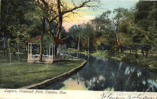 1907 Topeka,KS Lagoon,Vinewood Park Shawnee County Kansas Ill. Post Card Co. picture