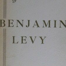 c1962 115pgs. Signed Autobiography of Benjamin Levy (Fresno, CA) VGC picture