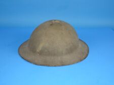 VINTAGE ORIGINAL WW1 US ARMY DOUGHBOY HELMET Marked 217 ZD With Liner Chin Strap picture