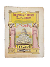 1904 - LOUISIANA PURCHASE EXPOSITION  - Sheet Music - Composed by Losey picture