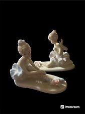 2 Aspen Gallery Collection Porcelain Ballerina Figurine (VG) picture