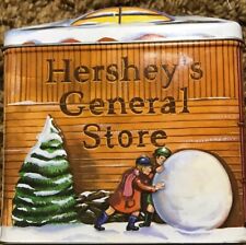 HERSHEY'S GENERAL STORE TIN BOX HERSHEY'S VILLAGE SERIES CANISTER #3 2002 USA picture