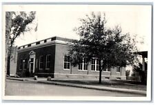Harrisonville Holden Missouri MO Postcard RPPC Photo Post Office Building 1947 picture