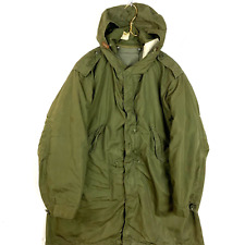 Vintage Military M-1951 Field Parka Jacket Small Green Insulated Vietnam 1962 picture