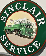 Vintage Style Sinclair  Gasoline Service Metal Heavy  Quality Sign picture