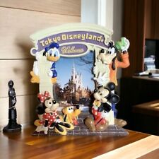Tokyo Disneyland 3D Photo Frame Mickey Minnie Donald Duck Goofy & Pluto Vintage picture