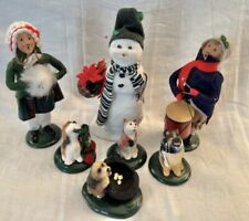 Lot Of 7 Beyers Carolers Vintage Figures Christmas picture