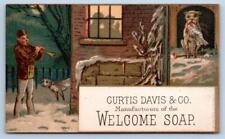 CURTIS DAVIS WELCOME SOAP*IN THE DOGHOUSE*DOGS STEALS PANTS AND CLARINET VTC picture