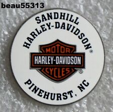 ⭐SANDHILL PINEHURST NORTH CAROLINA HARLEY DAVIDSON DEALER VEST PIN picture