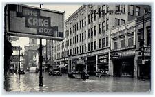 Louisville Kentucky KY Postcard Fourth Street Looking North c1940's Flood Scene picture