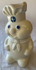 Vintage 1988 12'' Pillsbury Doughboy Cookie Jar Ceramic Collectible (503-03) picture