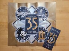 NEW Hollywood Studios Map Poster Disney World LE 35th Anniversary May 1, 2024 picture