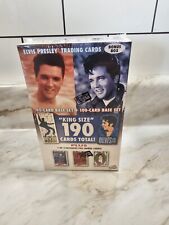 Press Pass 2008 Elvis Presley Factory Sealed King Size Bonus Box 190 Cards picture