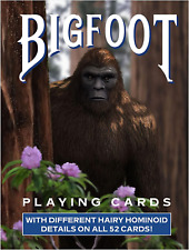 METALWORKS Bigfoot Playing Cards - Standard 52 Card Deck  picture