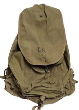 VINTAGE WWII U.S. Rucksack Backpack, Metal Frame picture