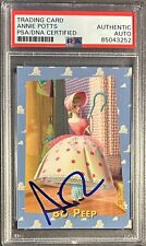 1995 SkyBox Toy Story #36 Bo Peep Annie Potts Signed Auto PSA/DNA Authentic Wow picture