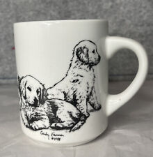 Cindy Farmer Puppy Dog Mug Labrador Retriever 1988 picture