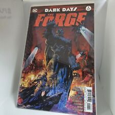 DARK DAYS THE FORGE #1 DC 2017 BATMAN METAL SNYDER RED FOIL JJIM LEE VARIANT picture