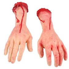 AOBOR Halloween Decoration Haunted House Scary Fake Bloody Broken Severed Hand B picture