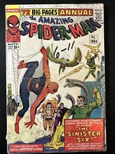 The Amazing Spider-Man Annual #1 1964 Marvel Comics 1st Print Silver Age Good picture