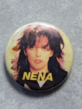 Vintage 80s Nena Pin Badge Purchased Around 1986 picture