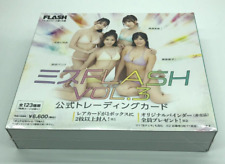 Hit's Japanese Idol Trading Card Box - Miss FLASH Vol. 3 - 6 Packs - New Sealed picture