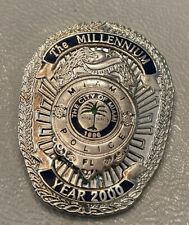 Florida Miami Police City Of MIAMI 2000 The New millennium Lapel Pin. picture