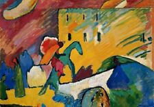 Dream-art Oil painting Kandinsky-Improvisation impression landscape handmade art picture