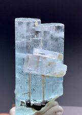 62 Carats Terminated Aquamarine Crystal Specimen From Skardu Pakistan picture
