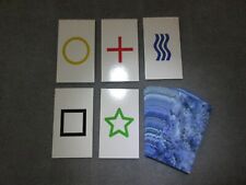 3PK E04C Low Cost zener style ESP Testing Cards - not marked - not a magic trick picture