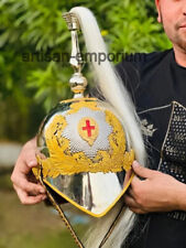 Medieval Royal Cavalry Helmet 18G Steel LARP SCA Decorative British Helmet picture