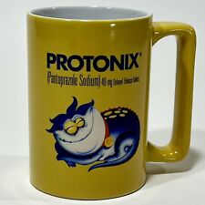 Protonix IV Coffee Cup Mug Heartburn Monsters Collectible Drug Rep Logo Giveaway picture