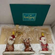 WDCC Chip N Dale Little Mischief Makers & Santa Candle Figurine NIB With COA picture
