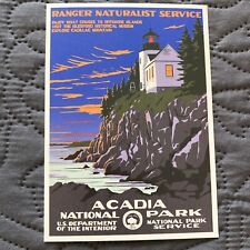 Acadia National Park Postcard ~ Vintage Style. **NEW** picture