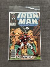 Iron Man #227 - Man to Mandroid - Marvel - 1988 picture