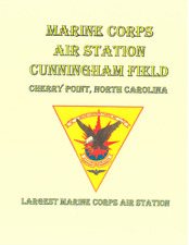 WW II USMC Marine Air Base Cherry Point Aviation Fighter Squadron History Book picture