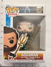 Funko Aquaman Lost Kingdom POP Aquaman Green Gold Vinyl Figure picture