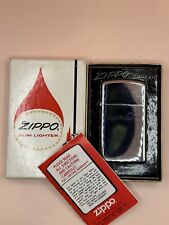 Vintage 1975 McDonnell Douglas Aircraft Slim Zippo Lighter NEW In Box picture