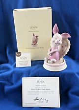 RARE Lenox Disney Winnie The Pooh & Friends Piglet Warms Your Heart Figurine NIB picture