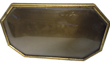 Antique Brass Metal Frame Convex Bubble Glass 18