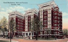 Omaha NE Nebraska Blackstone Hotel to Fremont Vtg Postcard C59 picture